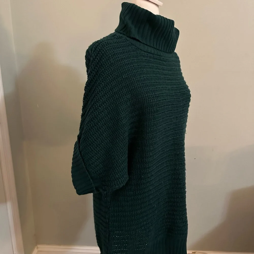 NEW DIRECTIONS Women's Short Sleeve‎ Turtleneck Sweater